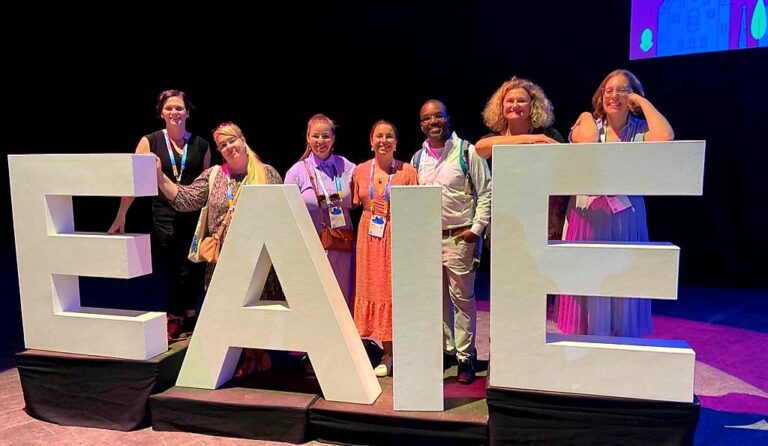 Members of the PIONEER alliance met at the EAIE Annual Conference and Fair in Barcelona